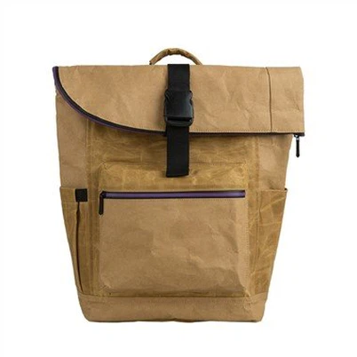 Papīra mugursoma, ūdensizturīga, videi draudzīga